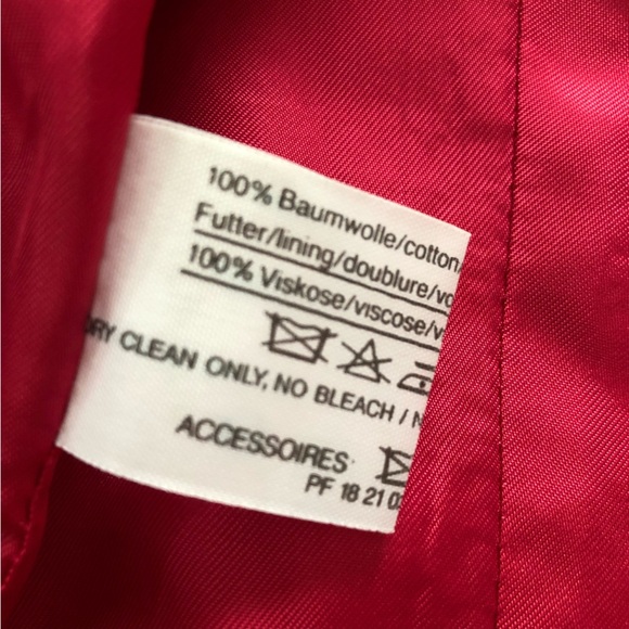 Vintage Louis Feraud Made in West Germany Short Sleeve Blazer in Hot Pink Size 4 - Picture 11 of 11